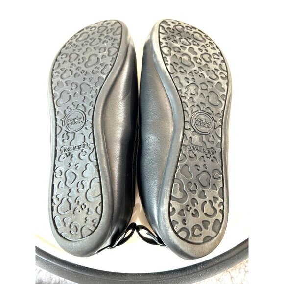 Wonder Nation Girls Flats Ballet Type Shoes Black Size 2 - Picture 8 of 9